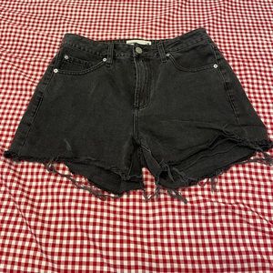 Garage black shorts size 9